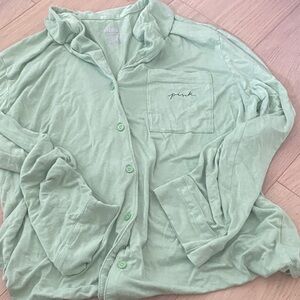 Victoria's Secret PINK Sage Green Sleepwear